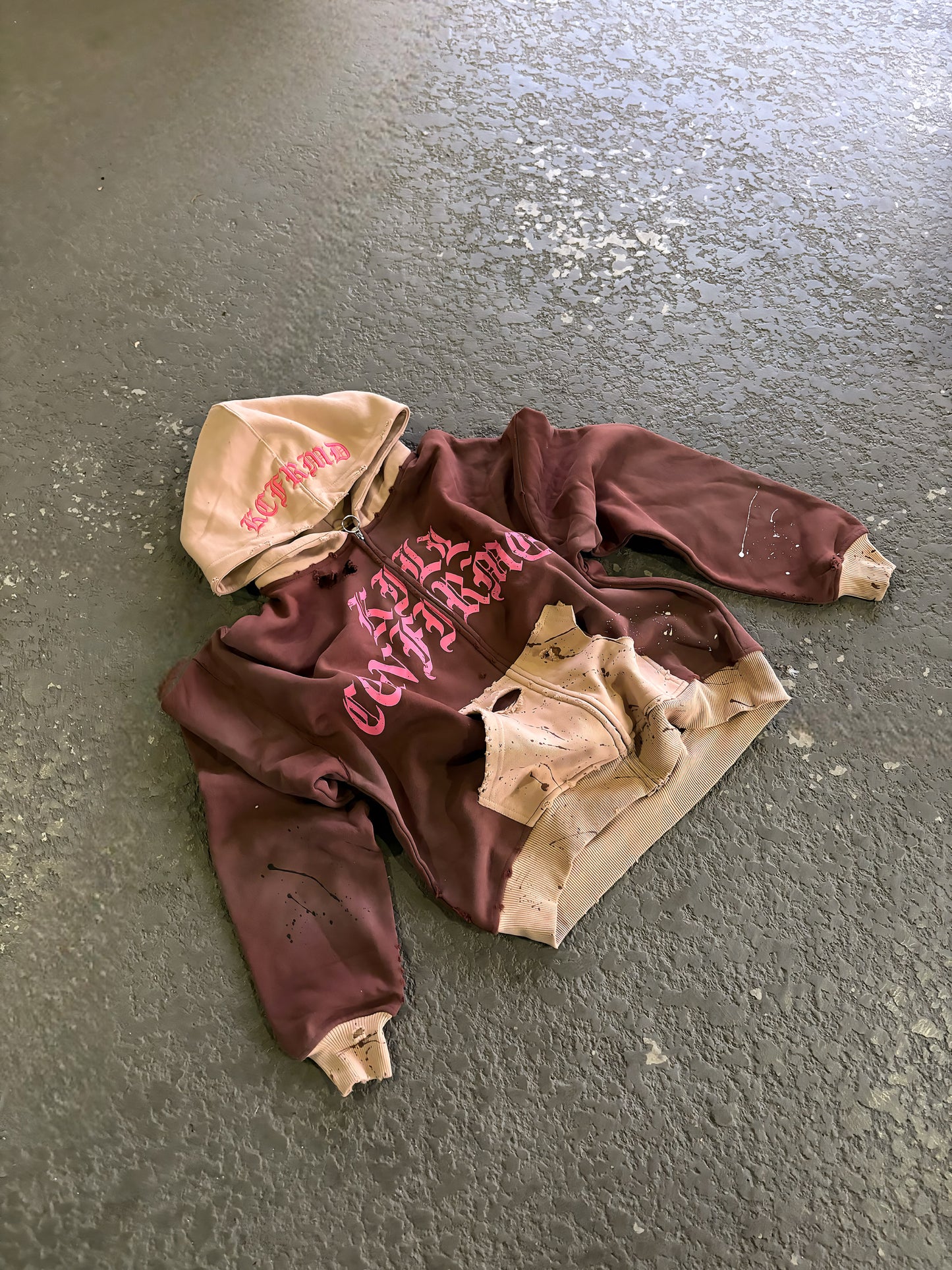 WAR-TORN HOODIE