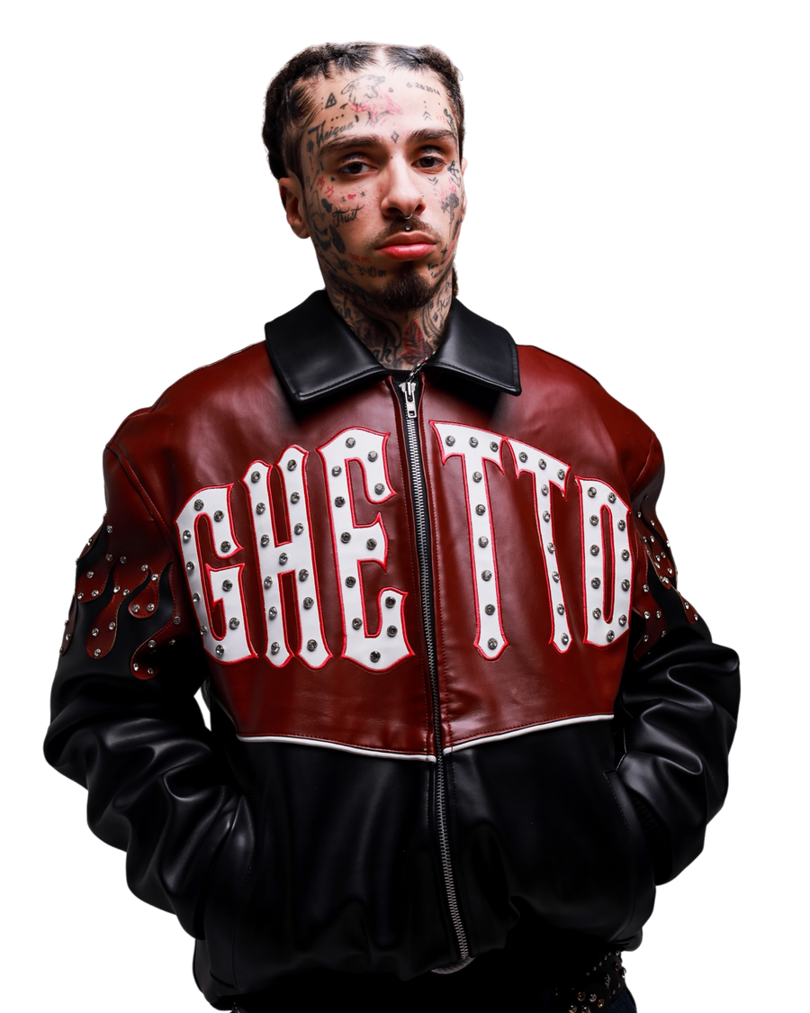 Ghetto Mogul Leather Jacket