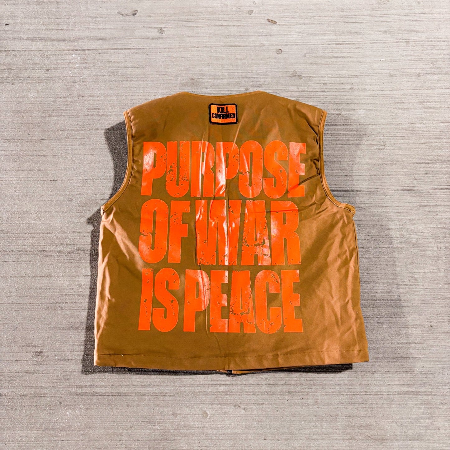 Confirmed Combat Vest – DESERT OPS