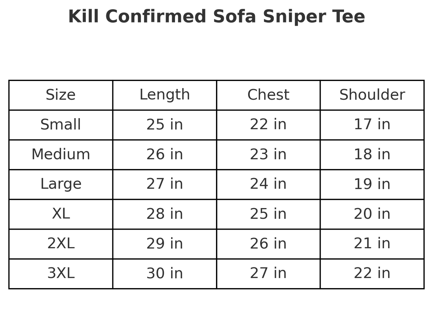 Sofa Sniper Sleeveless Tee