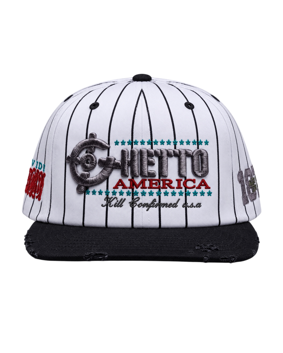 Public Enemy Pinstripe Vintage Cap