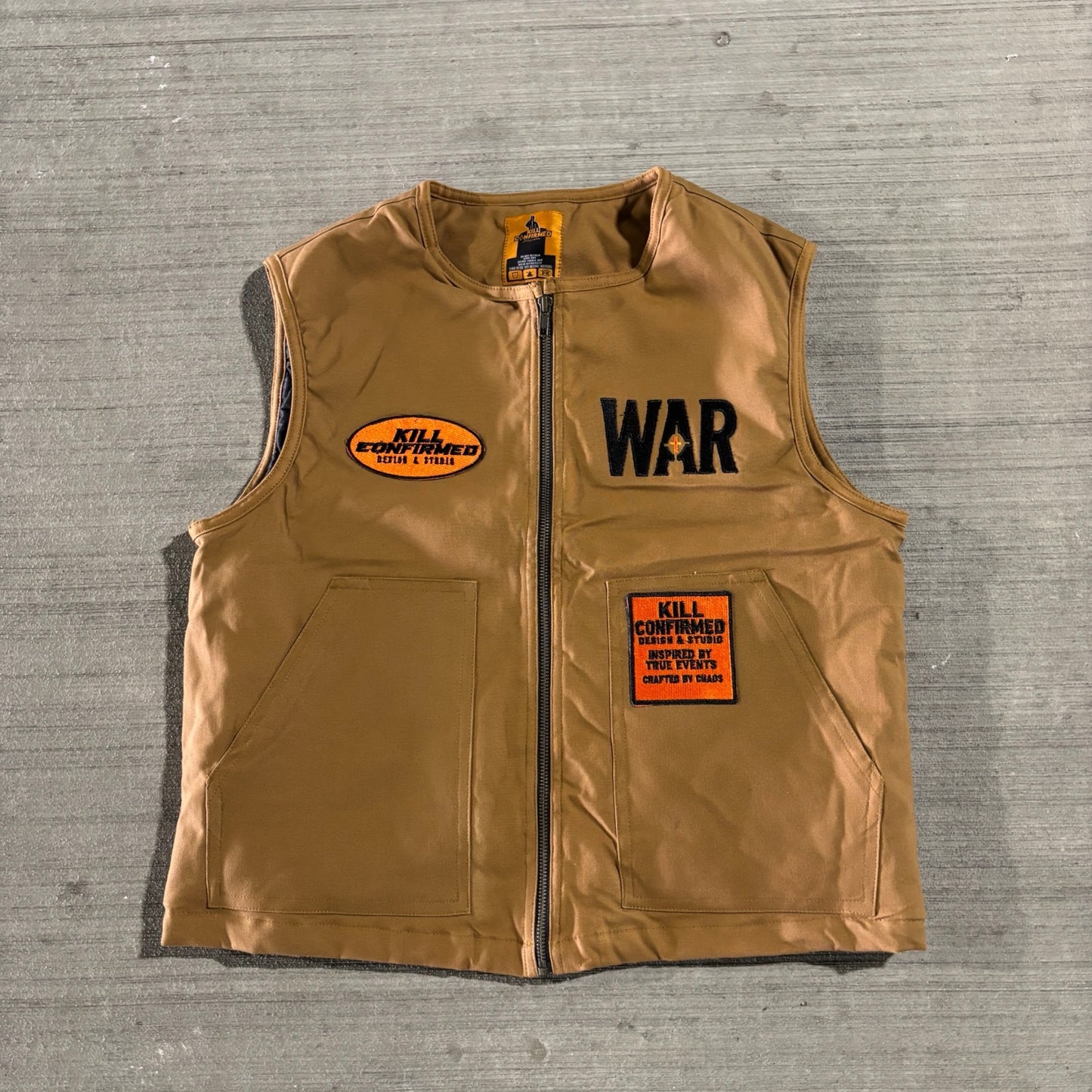 Confirmed Combat Vest – DESERT OPS