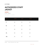 Authorized Staff Jacket