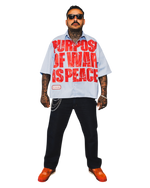 Purpose Of War Is Peace Button Up Shirt